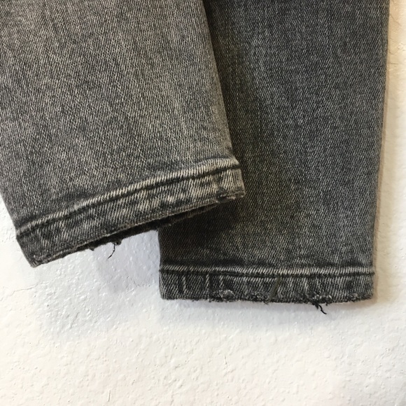 FREE PEOPLE Super Skinny Faded Black Jeans - Picture 13 of 13